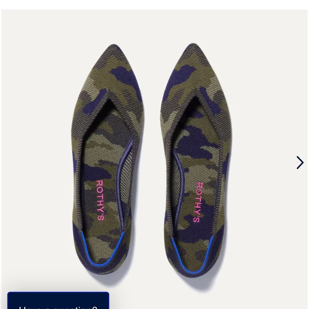 Rothys originally flats, never worn discontinued